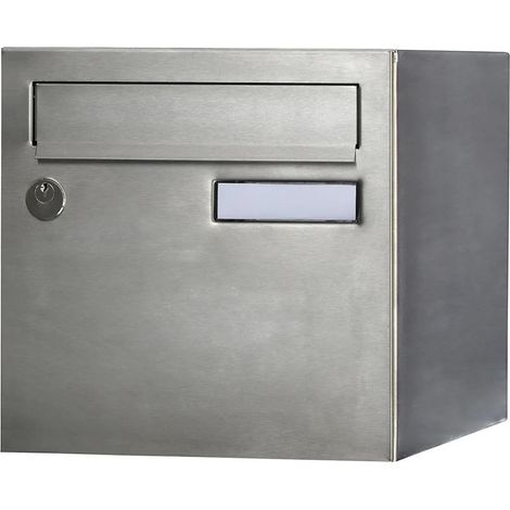 RENZ Boîte aux lettres normalisée 2 portes extérieur - Rivage - inox (1/5)