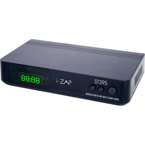 i-ZAP T395 Terrestre HD Negro