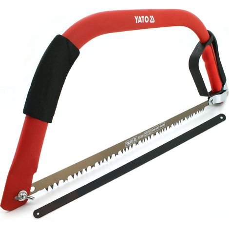 Bügelsäge 300 mm mit 2 Sägeblättern für Holz und Metall (1/5)