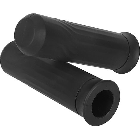 Silikon-Lenkerüberzüge für Niu KQ2 und KQ3 Elektroroller, schwarze, schmutzabweisende Lenkerenden, rutschfeste Griffe aus organischem Silikon.