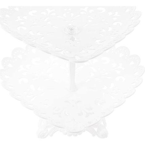 Présentoir à gâteaux à plusieurs étages, plateau à fruits, style européen, portable et résistant à l'usure, 1 pièce, compatible avec les fêtes (1/5)