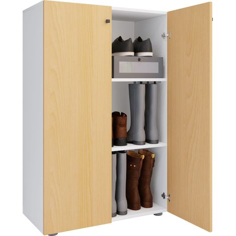 Scarpiera per armadietto in legno Lona 3 110x70x39 - VCM