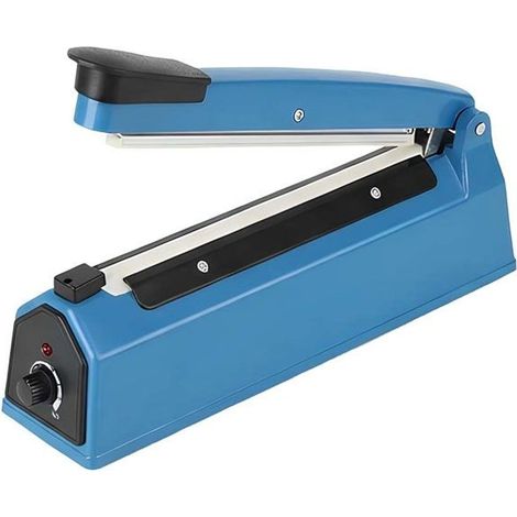 Soudeuse à impulsion - AVIZAR - 200 mm (20 cm) - 8 niveaux de chauffe - Sacs 1–45 µm - Bleu (1/5)