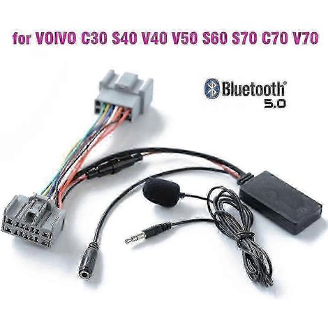 Kit Bluetooth 5.0 pour véhicule compatible avec les XC70 et XC90, avec entrée AUX. (1/5)