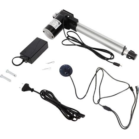 6000n 24V actionneur linéaire actionneur linéaire moteur linéaire électrique moteur élévateur 230mm Linéaire Robuste de Moteur Électrique DC Vitesse de Déplacement Canapé, Ascenseur TV (1/5)