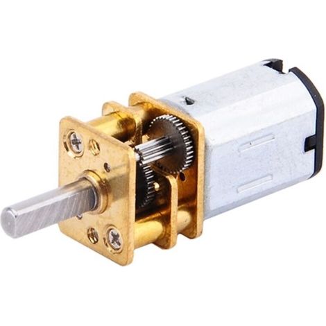Moteur réducteur DC 12V 300 tours/min GA12-N20 en boîtier métal (1/5)