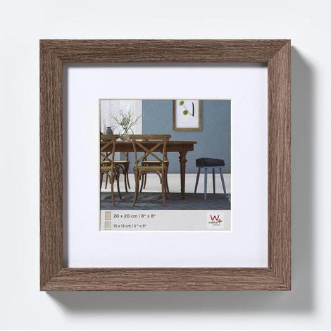 Walther Design EF330N Fiorito, marco de madera 30x30 cm, nuez