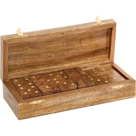 Dominos Dalva 10x25cm marron - Atmosphera créateur d'intérieur