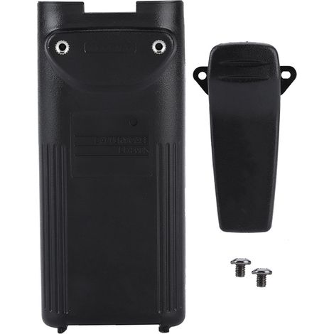 Étui à batterie pour radio Icom F22/A6/V82/V8/IC24/ICU82, grande capacité (6 piles AA) noir (1/5)