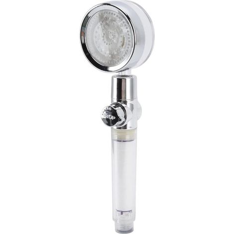 Pomme de Douche LED Tête De Pulvérisation,Contrôle de la Température, 3 Mode de Pulvérisation,Contrôle de la température Douchette à Main avec Affichage de Température Digital Économie d'eau (1/5)