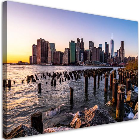 Impression sur Toile, New York architecture,30x20 (1/4)