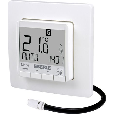 Eberle 527 8124 55 100 FIT 3F Raumthermostat Unterputz Heizen, Bodentemperatur 1 St.