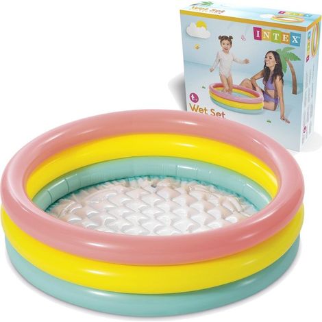 Receveur de douche gonflable 3 coloris 86 x 25 cm intex 58924 (1/5)
