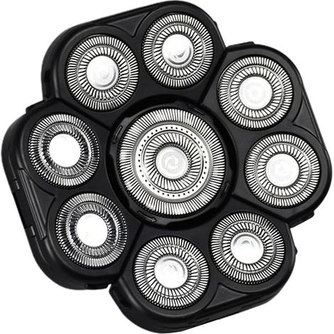 Set di 9 lame di ricambio per rasoi elettrici - Testine di ricambio (1/5)