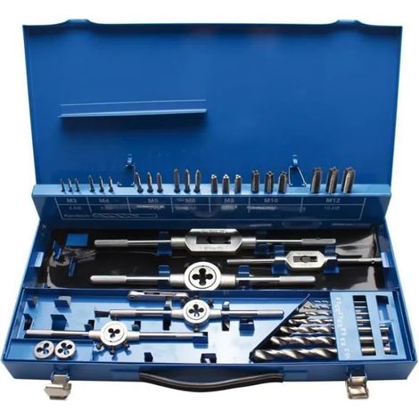 Fileteado y roscado BGS Technic m3-m12 44 piezas metal