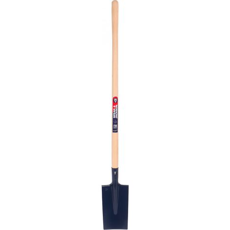 Bêche Dame - 24 Cm - Manche En Frêne De 100 Cm - Pour Sols Durs Et Terrains Accidentés - Jardinage (1/5)