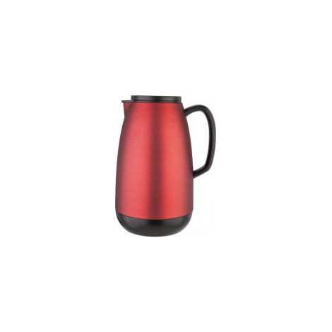 Caraffa Brocca Termica Thermos Vivande Rosso Bordeaux Opaco 1 Litro (1/2)