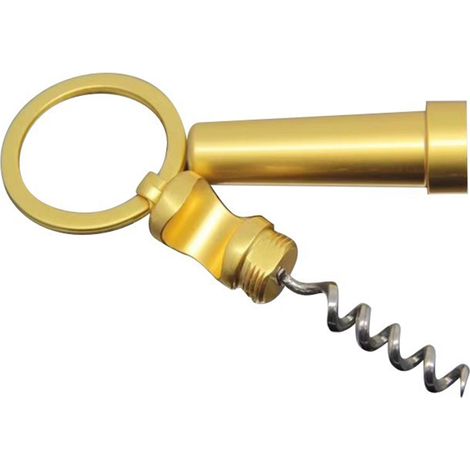 Ouvre-bouteille - Tire-bouchon Portatif Miniature - Pour Vin et Bière - À Accrocher sur Porte-clés - 1 Pièce (1/5)