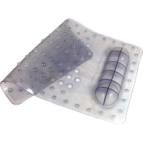Premier Housewares Vinyl 3 Assorted Bath Mat