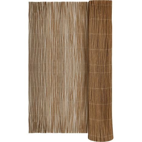 Maison Exclusive - Weidenzaun Braun 300x100 cm (1/5)