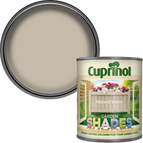 Cuprinol 5092611 Garden Shades Natural Stone 1 litre CUPGSNS1L (1/5)