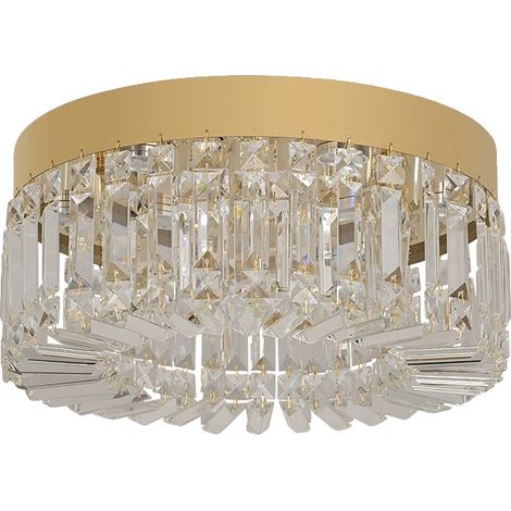Plafonnier, Design Moderne, Options d'Éclairage Polyvalentes, Or 40cm, Changeable (1/2)