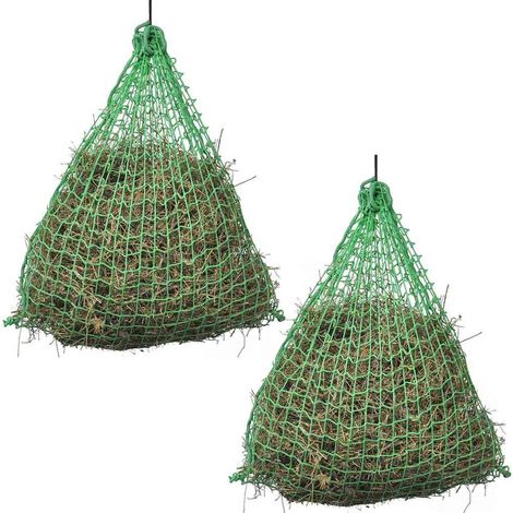 vidaXL Hay Nets 4 pcs Round 1x1 m PP(2x142140)