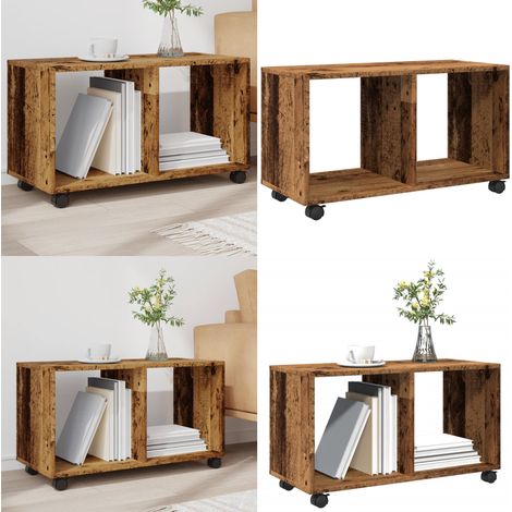 Rollschrank Altholz-Optik 72x33x42,5 cm Holzwerkstoff - Holzwerkstoff - Altholzoptik (1/5)
