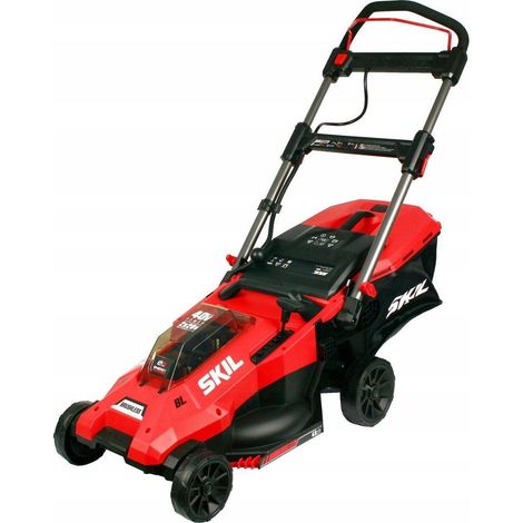 Skil GM1E0140BA Tosaerba a batteria rosso 43 cm