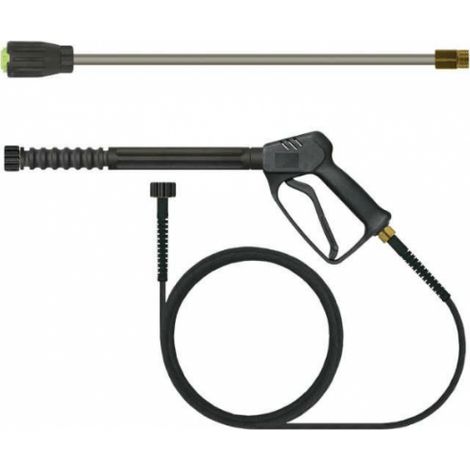 Pack Karcher turbo – Lance haute-pression adaptable – Flexible 8m résistant à 150°C – Pistolet pro 210 bar avec manchon – Hp Concept