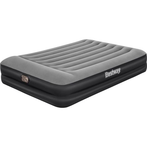 Trade Shop - MATERIALS MATRIMONIAL AIRBED NERO/GRIGIO GONFIABILE POMP INTEGRATED 67403 - (1/5)