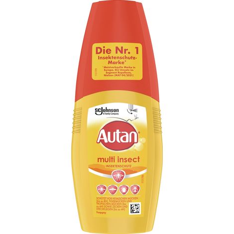 Autan Multi Insect insectifuge spray à pompe 100 ml (Par 6)