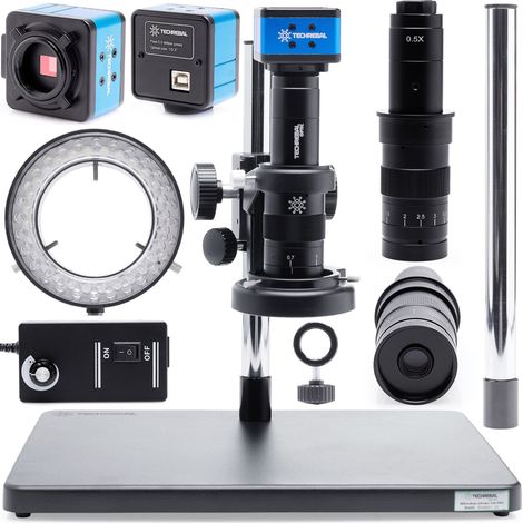 Microscope numérique Techrebal 10A + caméra 5MP