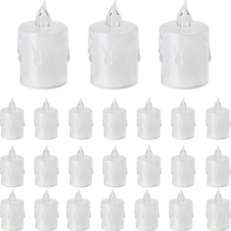 Stimmungsvolle Lichtlösung: LED-Säulenkerzen ohne Flamme, Sichere LED-Kerzen ohne Flamme (1/5)