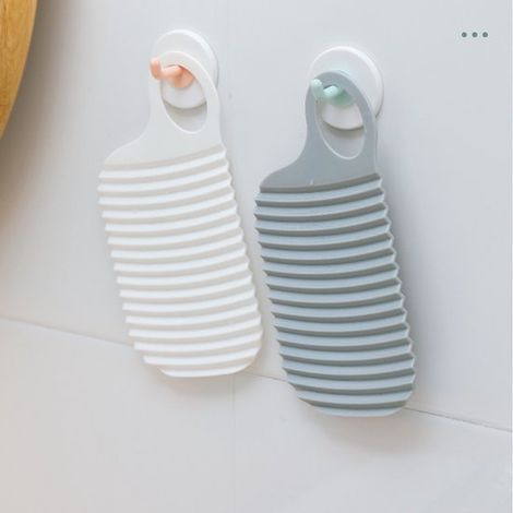 2 kleine Waschbretter, Handwaschbretter Kompaktes Handwasch-Set aus Silikon für unterwegs, für Hosen und Hemden (1/5)