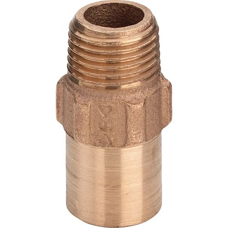 Viega Raccordo di transizione, d 22mm, R 1/2 bronzo rosso modello 94280G, 131166