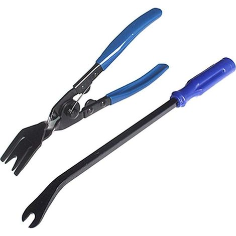 Outillage Carrosserie Automobile Voiture Outil Kit Voiture Garniture Removal Tool Outil de réparation de Voiture kit Blue (1/5)
