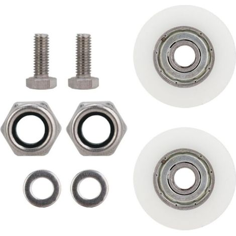 SJLERST Kit de remplacement de roues de porte de serre Elite de 30 mm de diamètre (1/5)