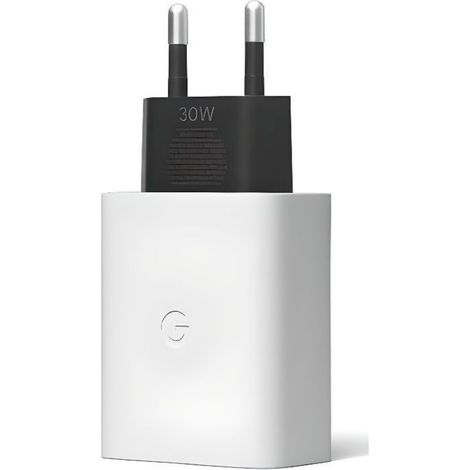 1 Chargeur secteur,30W,USB-C,Blanc,Plastique,Téléphone mobile