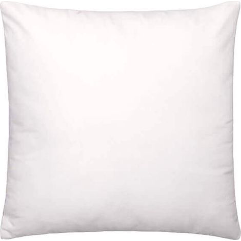 Coussin en fibre de rembourrage Quadrant Unité soft touch Decora 50 x 50 cm