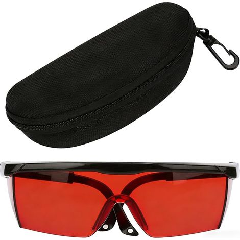 Lunettes de protection contre le laser, lunettes de protection pour PC portables, lunettes de sécurité laser, lunettes anti-laser toutes directions pour l'épilation, lumière bleue, désinfection par UV (1/5)