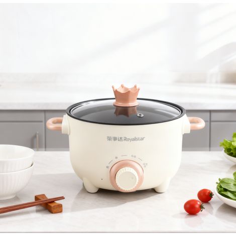 Olla a presión eléctrica multifuncional con 3 velocidades, distribución uniforme del calor y protección contra sobrecalentamiento, ideal para cocinas y residencias estudiantiles. (1/5)