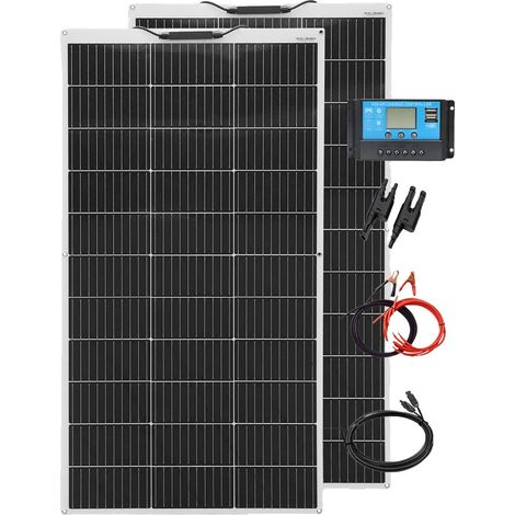 Kit de panneaux solaires, haute efficacité, solutions énergétiques polyvalentes, kit de panneau solaire de 240w (1/2)