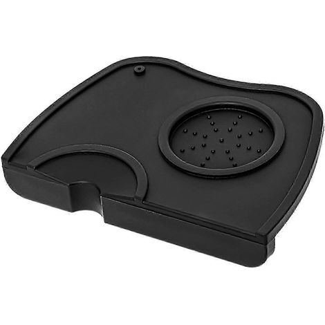 Tapis de tassement pour expresso en silicone, épais et antidérapant, idéal pour les bars et restaurants.-Single Slot (1/5)