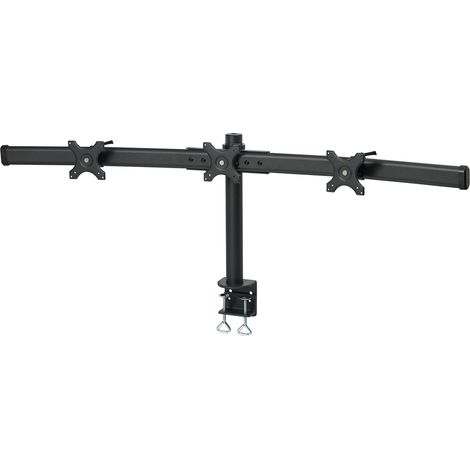 Support de table pour écran SpeaKa Professional SP-1664324 33,0 cm (13) - 61 cm (24) réglable en hauteur, mobile, rot (1/5)