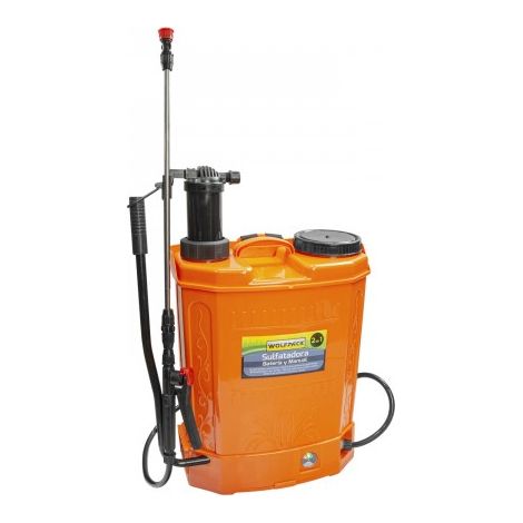 Sulfadora Elettrica A Batteria Doppio Uso Batteria o Manuale, Batteria Ricaricabile 12 V/8 Ampere (1/3)