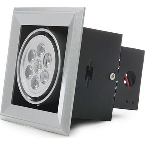 Foco Downlight LED Cuadrado 7W 700Lm 40.000H