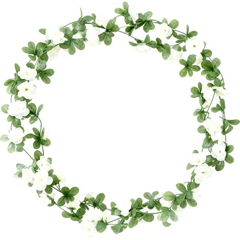 Fleurs Artificielles Pivoine Mano F1 Plante Verte Décorative Blanc (1/5)