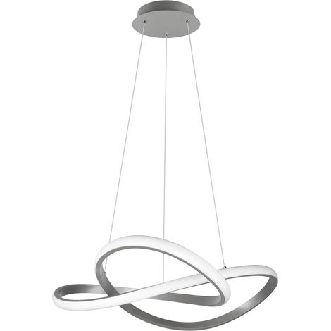 [GEBRAUCHT] B-Ware Reality Leuchten Course Led Hängelampe Pendelleuchte Lampe Nickel Matt 4000 K