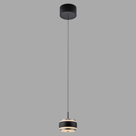 Pendentif LED élégant Pure Falling Rings Black Pearl - 2503-18